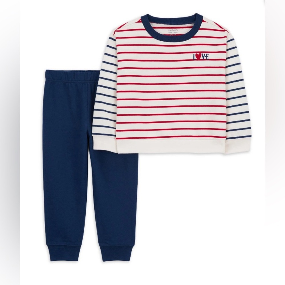 Carters Child of Mine toddler boy 2 piece outfit; size: 12 months